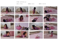 【SRYC0032】漂亮美女瑜伽服白袜体验五花大绑极限驷马