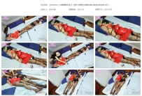 双魅魔联袂奉上！红黑小恶魔黑丝美腿互蹭+此起彼伏的浪...