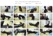 【LJYMZ0005】全包Zentai爪爪 k9犬 电击训教 马具口球 皮革头...