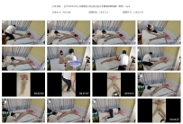 【QTGZS0200】华素原创 肉丝袜全包大字捆绑按摩调教！难受！