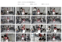 【XYYS0070】小女仆M字脚吊缚罚跪