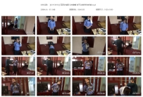 【SXYC0014】五四学生服 丝巾勒嘴 柱子上的拷打与折磨