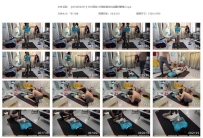 【QTGZS0267】大灰原创 大韩空姐肉丝高跟折腿缚2