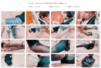 【QTGZS0952】豆子原创 空姐私下玩手铐，不料被劫！