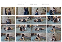 【YSSA0117】大学生妮妮日式驷马及访谈，大号口球驷马放置