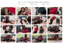 【YQDP0001】恶魔酒店上，柳杨诺米探店sm酒店被绑，胶带蒙...