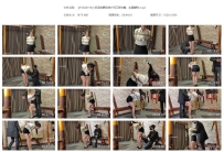 【YSSA0319】紫涵弯腰吊缚大号口球堵嘴，主题鞭打