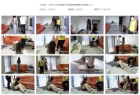 【ZJYC0135】定拍唇钉女孩妍如真空镣铐裸足口球调教