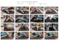 【QTGZS0266】大灰原创 大韩空姐肉丝高跟折腿缚1