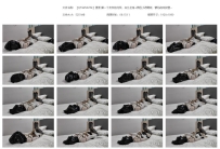 【QTGZS0254】墨墨 跟一个友友的约玩，白丝全身+黑色小恶魔...