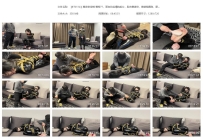 【BT0114】搜查官束缚 模特77，面向比较媚的美女，胶衣搜...