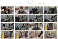 【QTGZS0185】北京绳艺 黑裙灰丝吊篮开腿缚