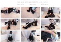 【嗷大喵】《路崽日记》-第5集-学院风制服+日式紧缚+胸缚...