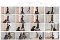 【XLGZS0085】涵涵 分腿跪立+电动玩具+拉珠入内+单腿吊