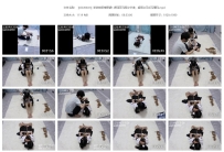 【GGJ0041】茶茶的紧缚愿望1-裸足双马尾女仆装、超紧交叉...