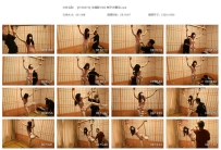 【SYG0072】体操服 白丝 龟甲 折腿吊