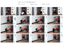 【ZJYC0179】定拍菲菲跪缚口球放置