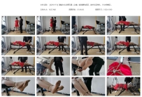 【SZY0173】瑾瑜灰丝红裙玩偶（上集）藤条鞭打虐足，美妙...