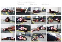 【DYK145】清清西装套裙捆绑挣扎