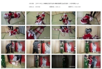 【XRYC338】小0嗷嗷的圣诞节连缚+嗷嗷保鲜膜全包成圣诞树...