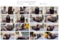 【FYL0017】小鱼的驷马紧缚，银色胶带贴起来