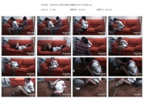 【BSD0029】黑丝衬衣的OL被捆在沙发上