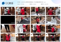 【LJMY0030】潇潇寒亭残雪捆绑露出（户外,手铐,脚镣,项圈,...