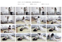 【ZJYC0157】素素绳艺初体验，汉服五花驷马放置挣扎