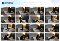 【JSYC0160】小冷黑胶衣 马具口塞 丝袜捆绑套头 股绳刺激 ...