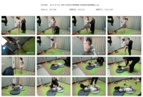 【SXYC0135】小稚 灰衣五花大绑单腿吊 后手观音和极限驷马
