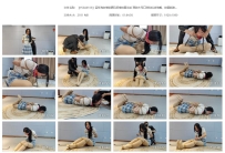 【YSSA0163】孟芳海老缚和驷马紧缚放置访谈 两款大号口球...