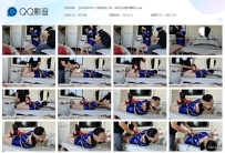 【JSGZS0025】性感蓝衣小母，钻石丝袜直臂驷马