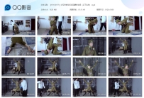【YSYC0157】女军官被俘反手吊鞭打审问（上下合并）