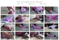 【QTGZS0310】妞妞连体胶衣，火箭少女第三季，股绳驷马,TK...