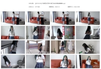 【ZJYC0120】琦琦五花口球大量口水室外挑战爬楼梯