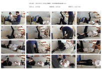 【SZY0099】【铃铛】踩脚裤、白衬衣捆绑震动第2集