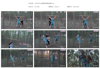 【SJYS0314】旗袍双M树林吊缚