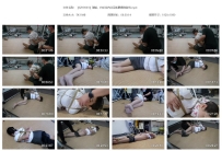 【SZY0003】瑾瑜，白衫红内丝足美腿捆绑游戏