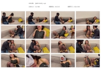 【MZYC0045】麦子沙发被傅，穿着束身衣被绑，戴着医用开口...