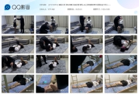 【XYYC0053】制服女孩 原味堵嘴 挠痒放置 驷马 床上固定捆...