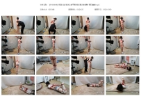 【SYG0068】杨蕊 站在泡沫上的平衡训练 脚尖垫 鞭打 驷马匍匐