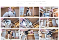 白丝猫系女仆养成攻略！年末干活！日式座椅分腿紧缚+强...