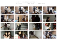 YT159 一女牵一女楼道行走调教，被人发现落荒而逃