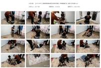 【SXYC0067】凯琳单股细麻绳五花紧缚 很勒人 艰难趟镣行走 ...