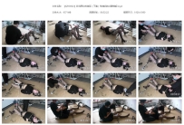 【SZY0062】菲菲黑丝奴倒吊（下集）落地后的分腿缚虐