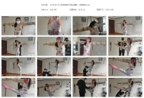 【YSSA0313】笑笑被绑在木棍上鞭打、按摩旋转