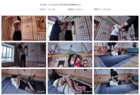 【YSSA0490】紫涵马具口球鸡翅膀紧缚