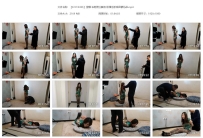 【SXYC0306】雪娜 布鞋黑丝旗袍 极限后手观音驷马吊