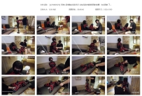 【LJYMZ0025】紧缚+吊缚跪立乳胶爪爪 全包乳胶衣勒到极限的...