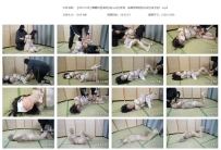 【XRYC339】嗷嗷白色油亮丝袜+白丝手套，麻绳紧缚后的多层...